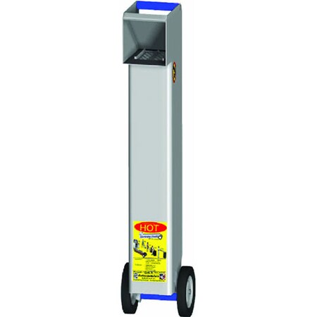 Worchester Industrial Products Cart, Oil , Short Shuttle, 11.5"H SS-611T